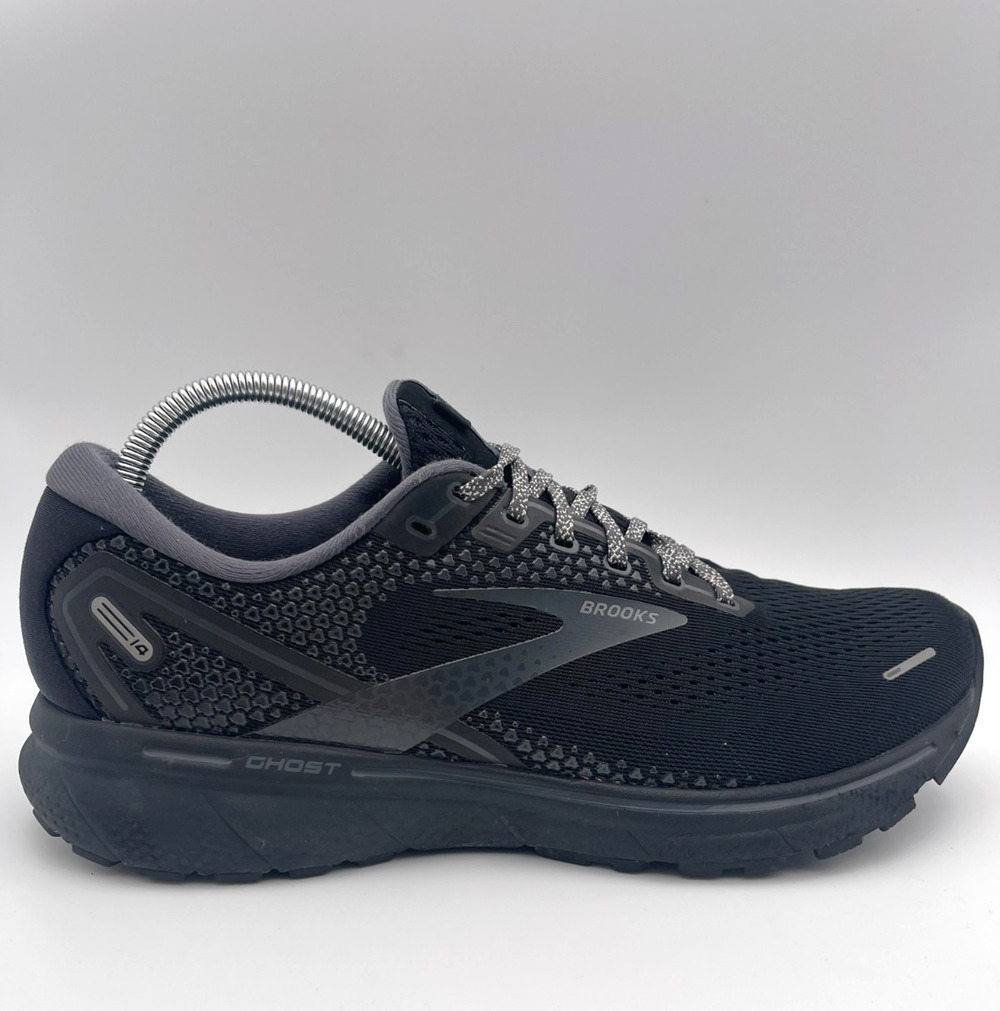 Brooks Ghost 14 Mens Running Shoes Black Size 10 D Medium Athletic Sneakers